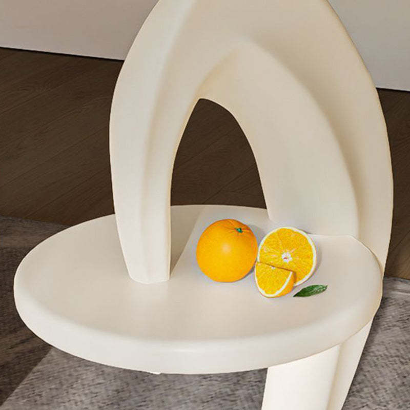 Contemporary Dolphin Shape End Table