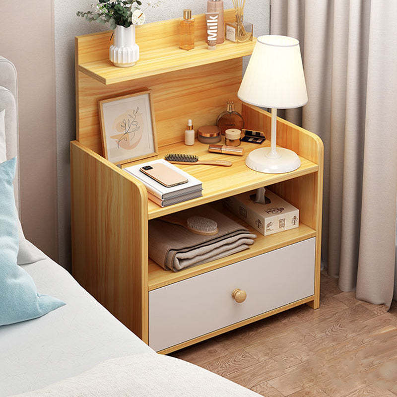 Vintage Tabletop Board Nightstand