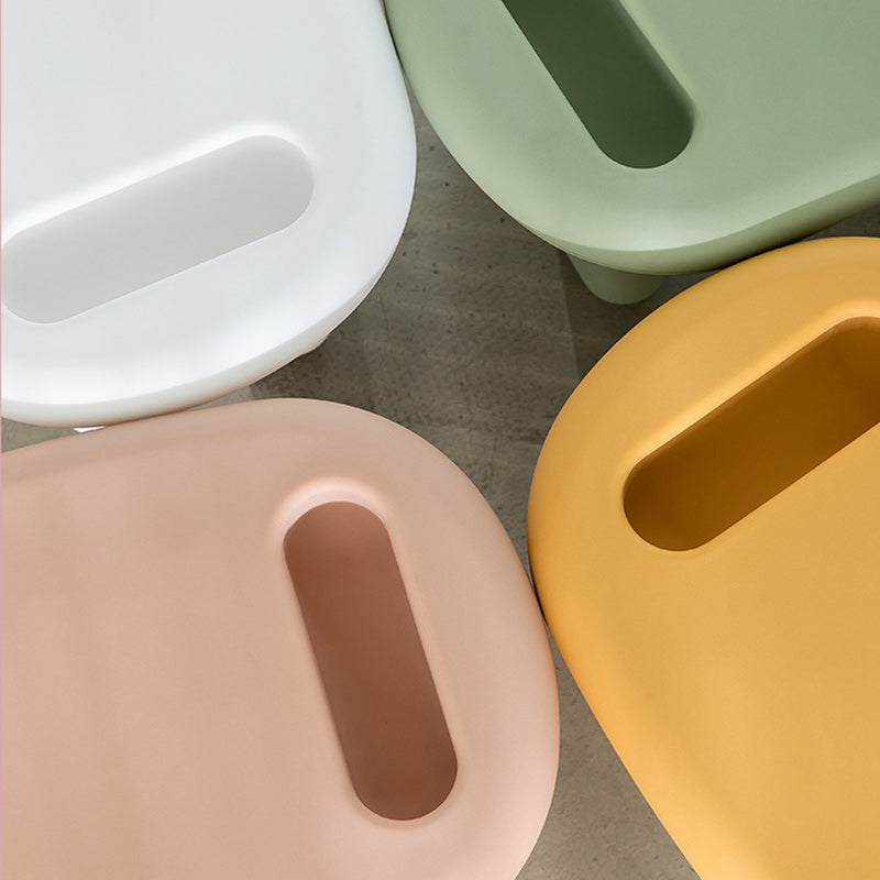 Minimalist Kids Oval Dining Table — Colorful