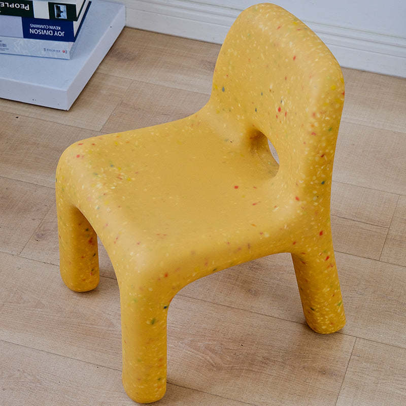 Minimalist Kids Dining Chair — Green