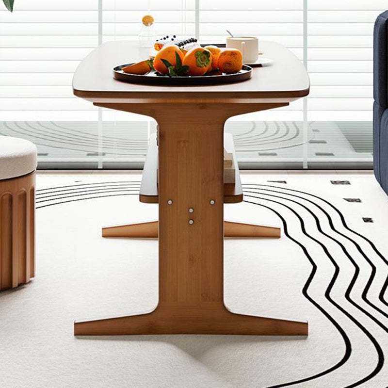 Minimalist Bamboo Coffee Table