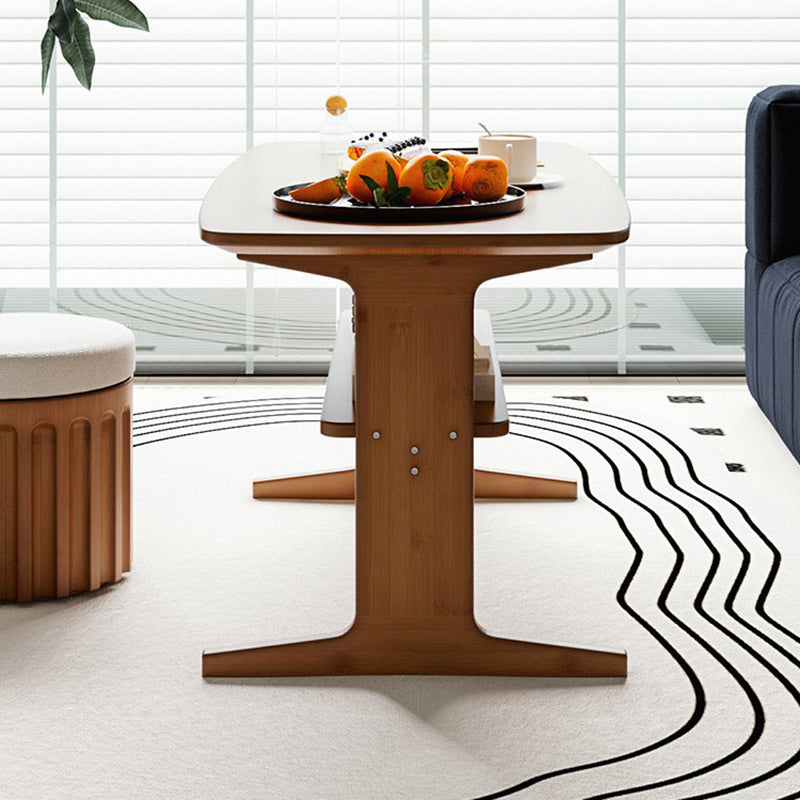 Minimalist Bamboo Coffee Table