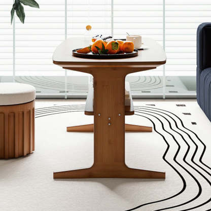Minimalist Bamboo Coffee Table