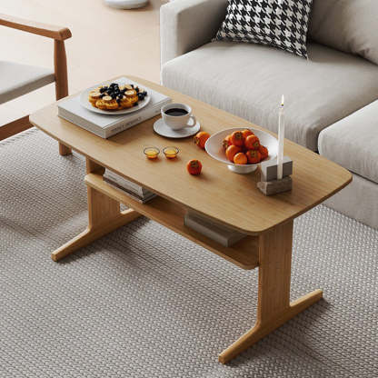 Minimalist Bamboo Coffee Table