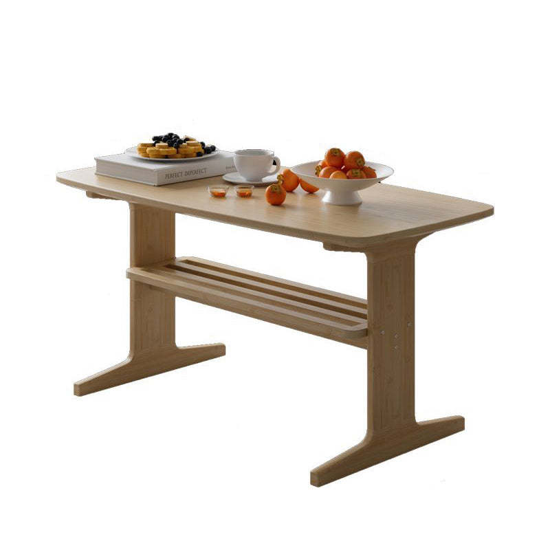 Minimalist Bamboo Coffee Table
