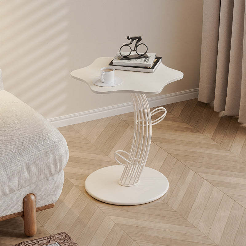 Cloud Rock Slab Tempered Glass Coffee Table