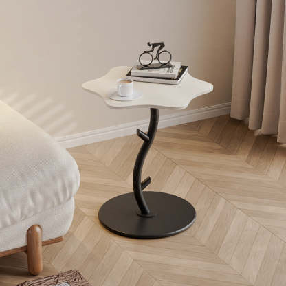 Cloud Rock Slab Tempered Glass Coffee Table