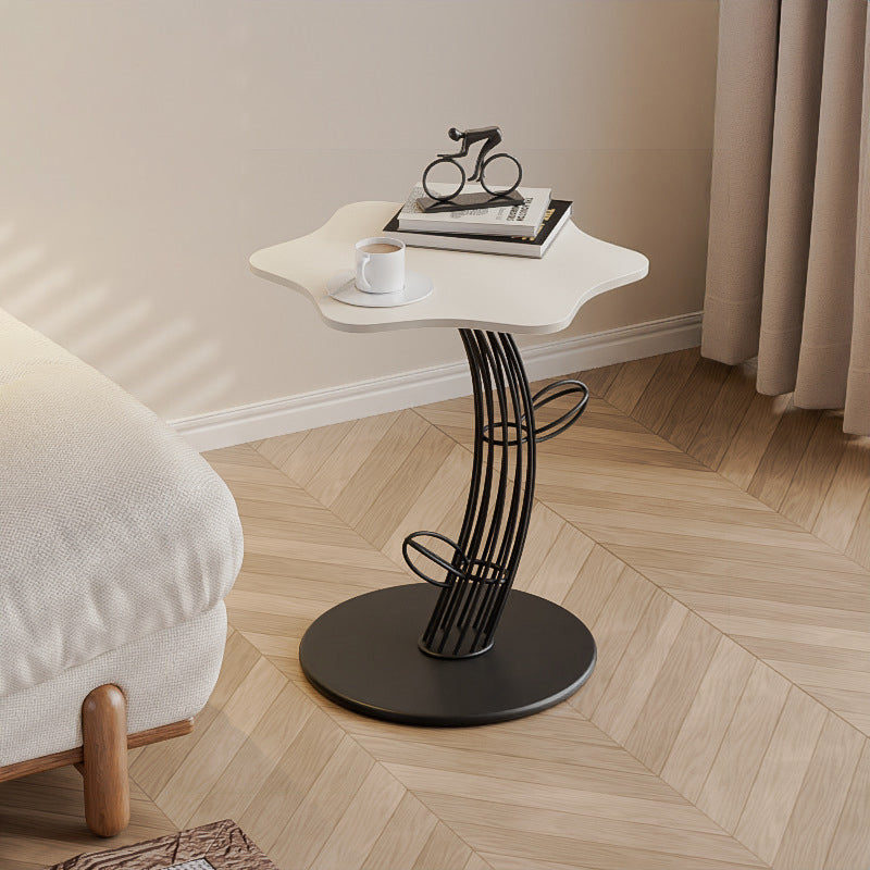 Cloud Rock Slab Tempered Glass Coffee Table