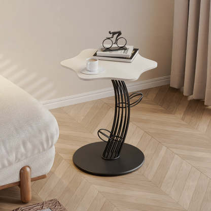 Cloud Rock Slab Tempered Glass Coffee Table