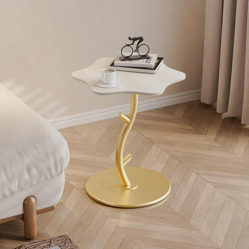Cloud Rock Slab Tempered Glass Coffee Table