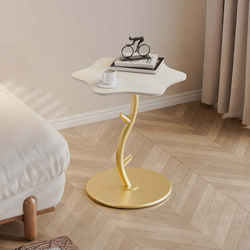 Cloud Rock Slab Tempered Glass Coffee Table