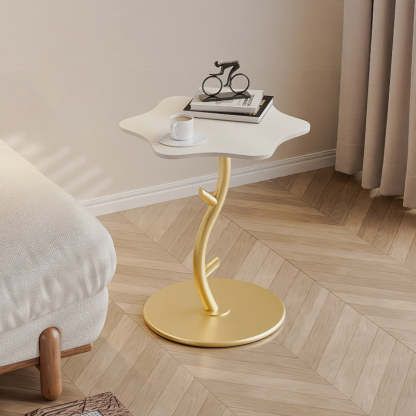 Cloud Rock Slab Tempered Glass Coffee Table