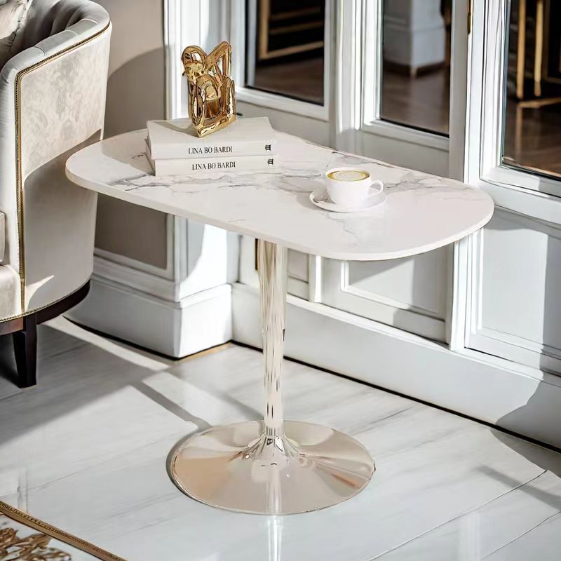 Minimalist Rock Slab End Table 1-Tier — B