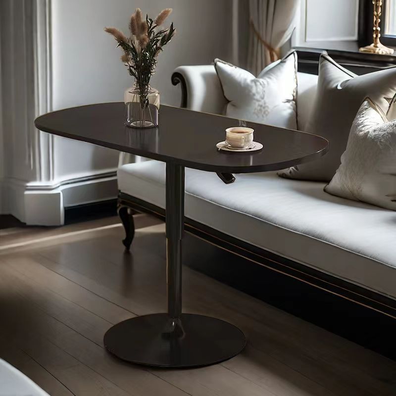 Minimalist Rock Slab End Table 1-Tier