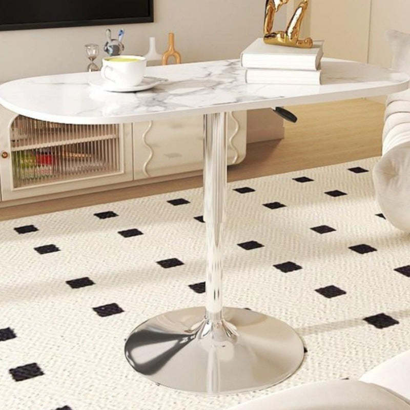 Minimalist Rock Slab End Table 1-Tier