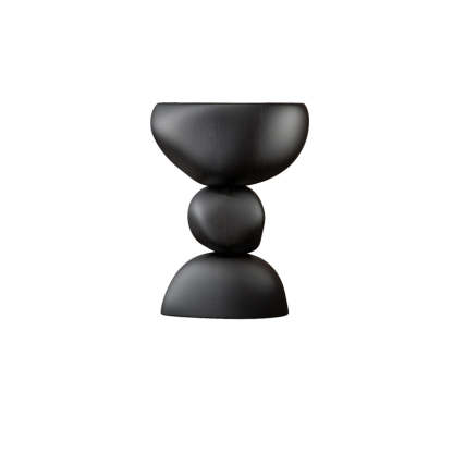Round Resin End Table