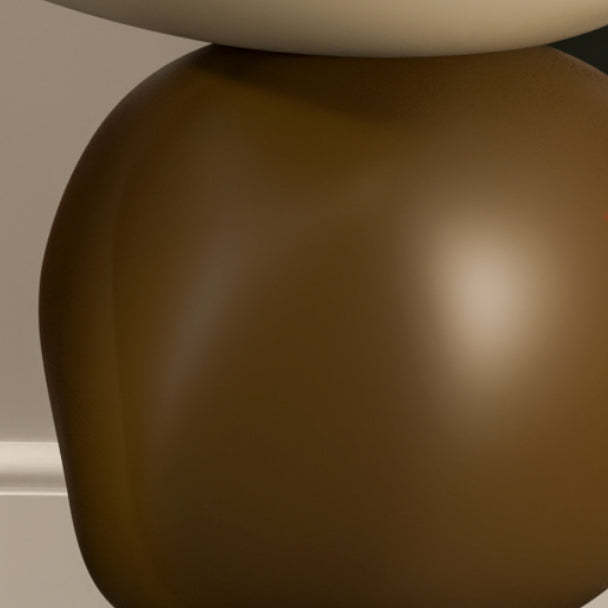 Round Resin End Table