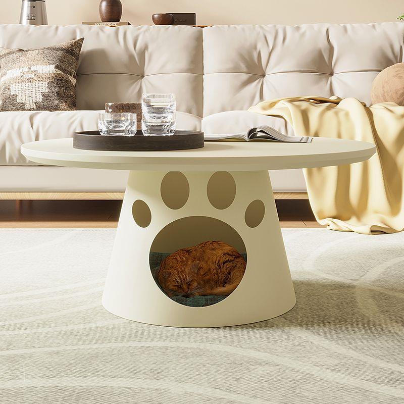 Round Iron Cat Nest Coffee Table