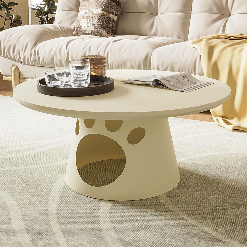 Round Iron Cat Nest Coffee Table