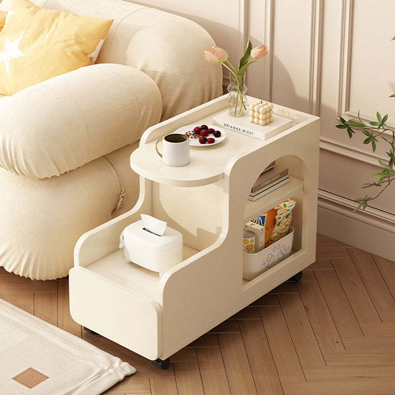 Scandinavian Movable 3-Tier End Table