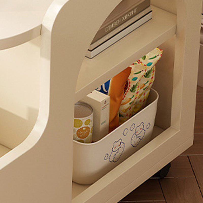 Scandinavian Movable 3-Tier End Table