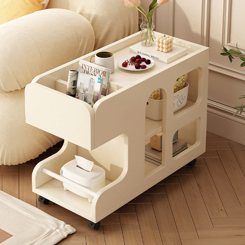 Scandinavian Movable 3-Tier End Table