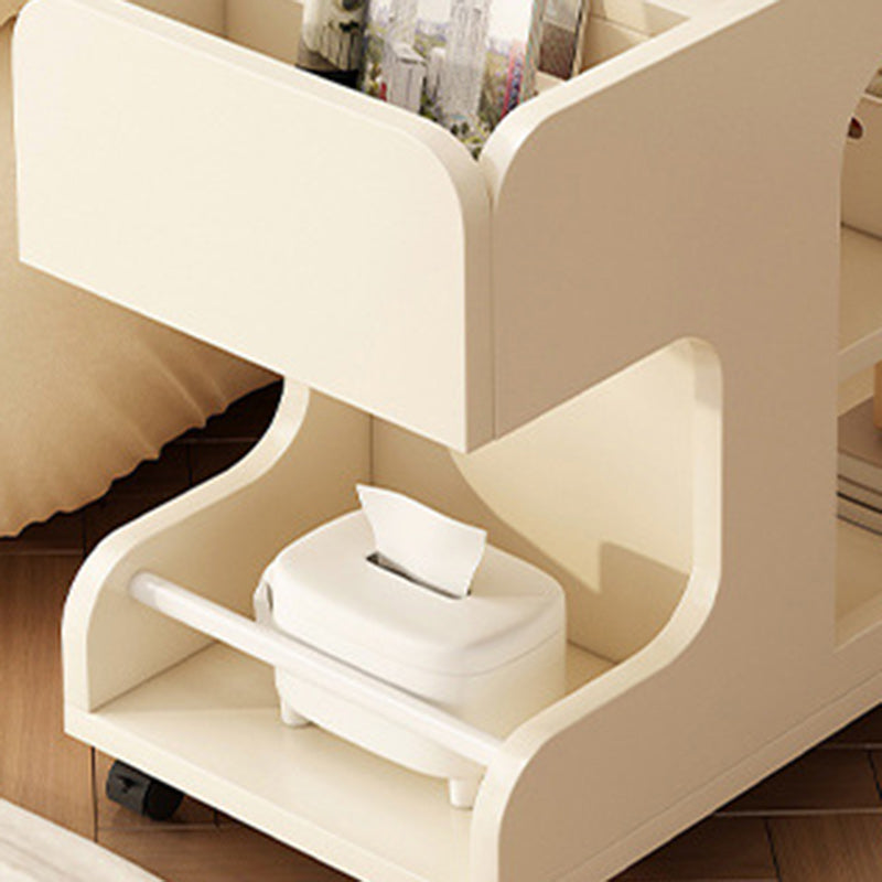 Scandinavian Movable 3-Tier End Table