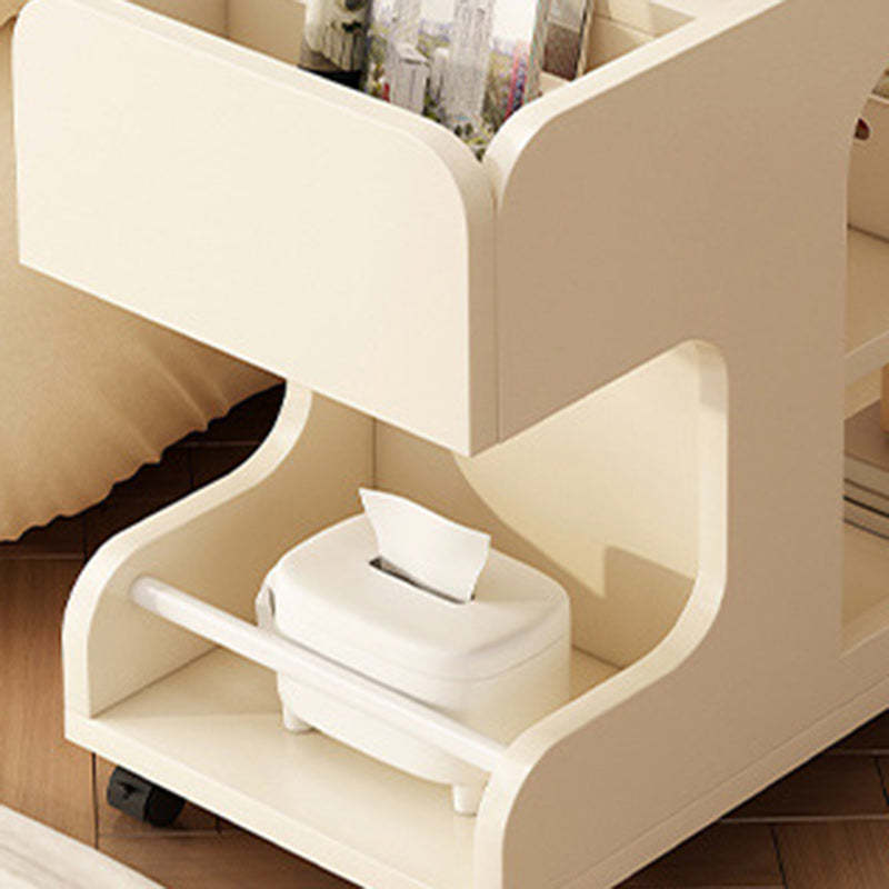 Scandinavian Movable 3-Tier End Table
