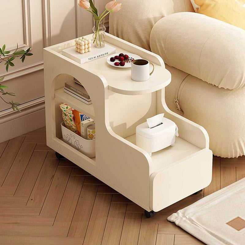 Scandinavian Movable 3-Tier End Table