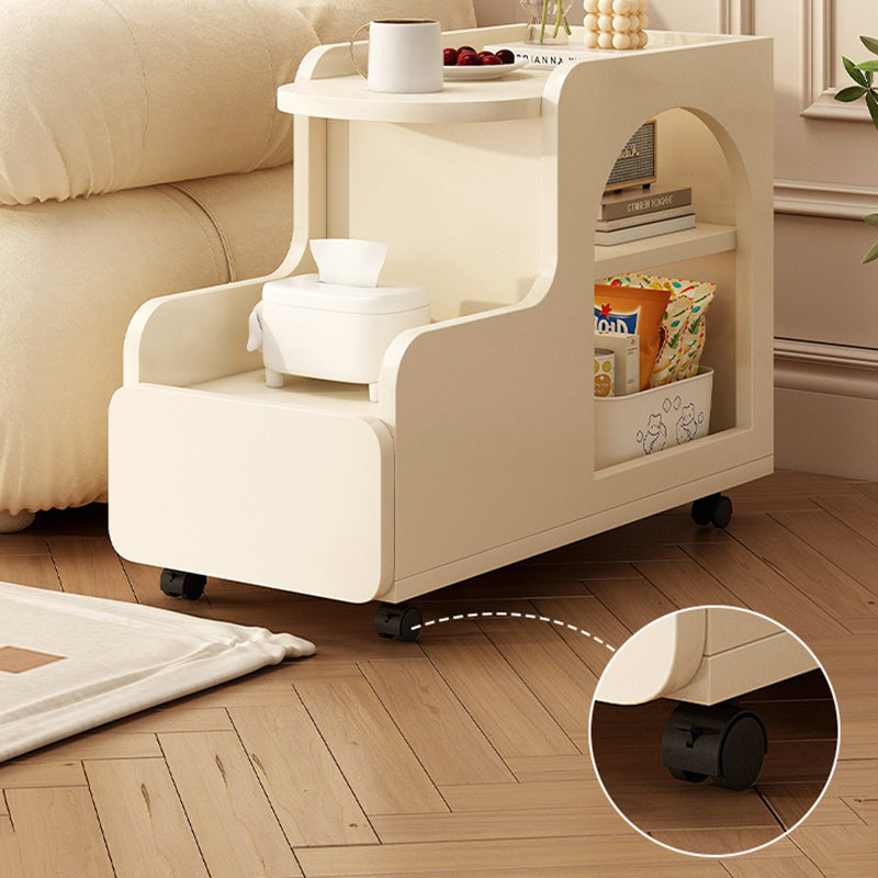 Scandinavian Movable 3-Tier End Table