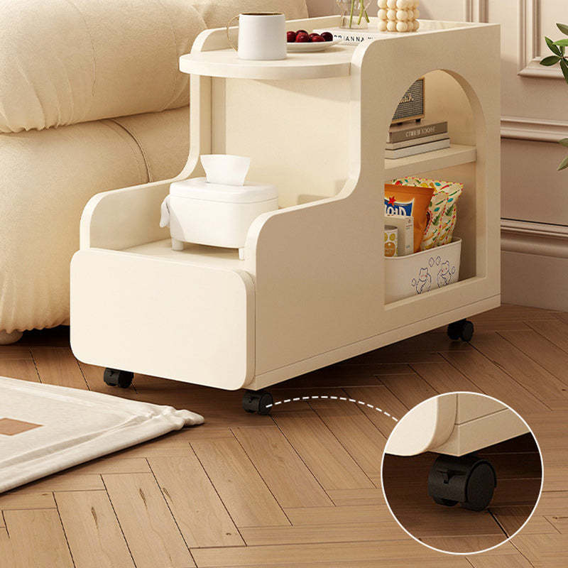 Scandinavian Movable 3-Tier End Table