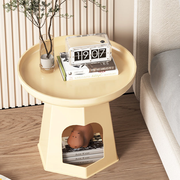 Minimalist Plastic Cat Hole Side Table