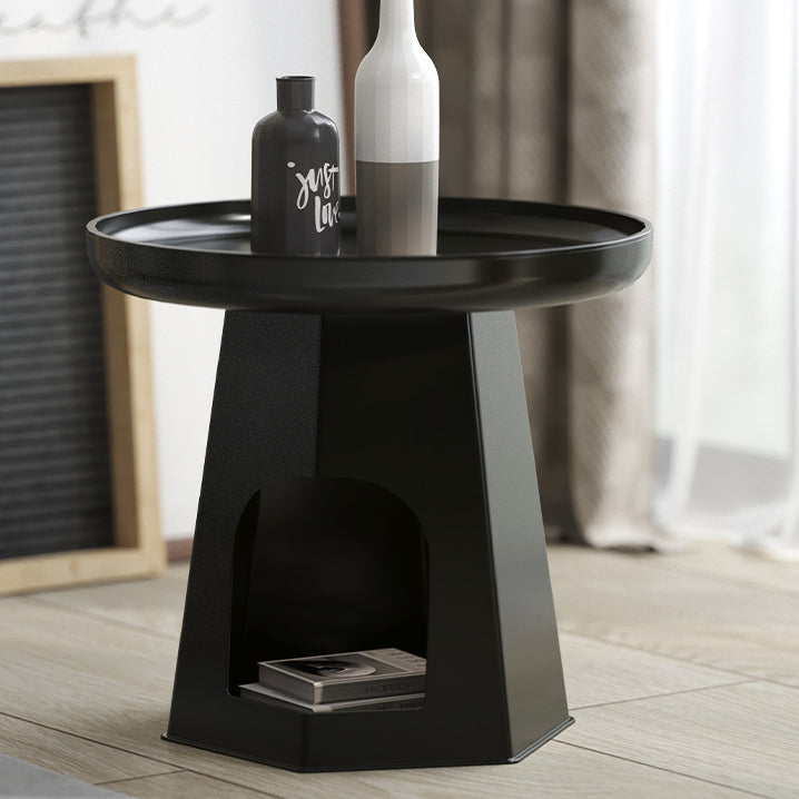 Minimalist Plastic Cat Hole Side Table
