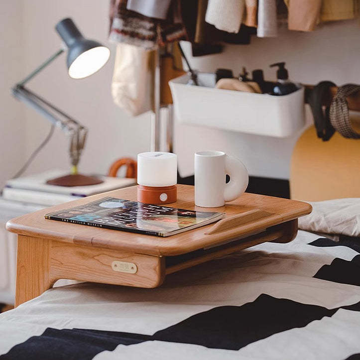 Nordic Movable Wood End Table