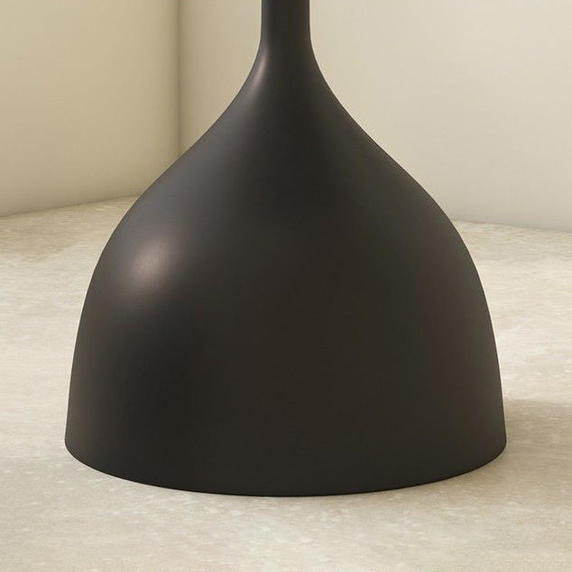 Minimalist Round Iron 1-Tier End Table
