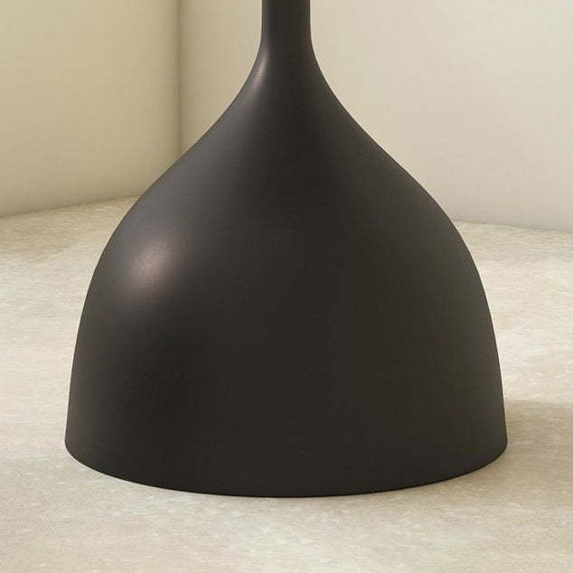 Minimalist Round Iron 1-Tier End Table
