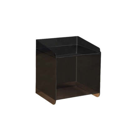 Minimalist Acrylic End Table 2-Tier