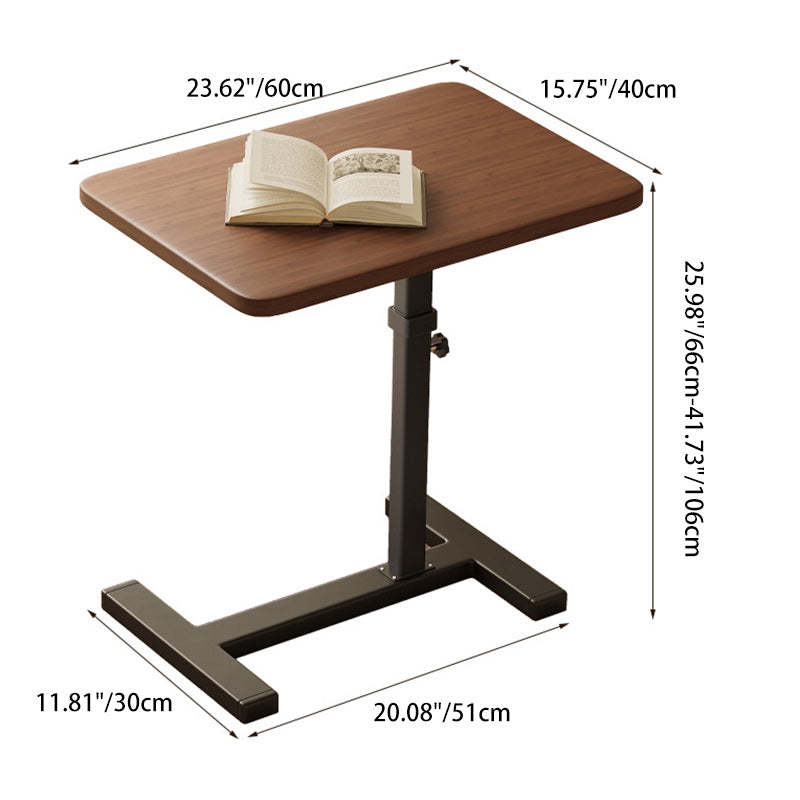 Minimalist Foldable Rectangular End Table