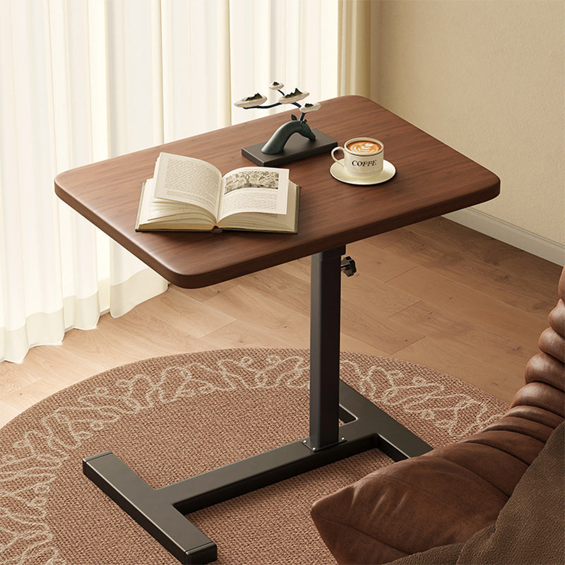 Minimalist Foldable Rectangular End Table — Adjustable Height + Foldable