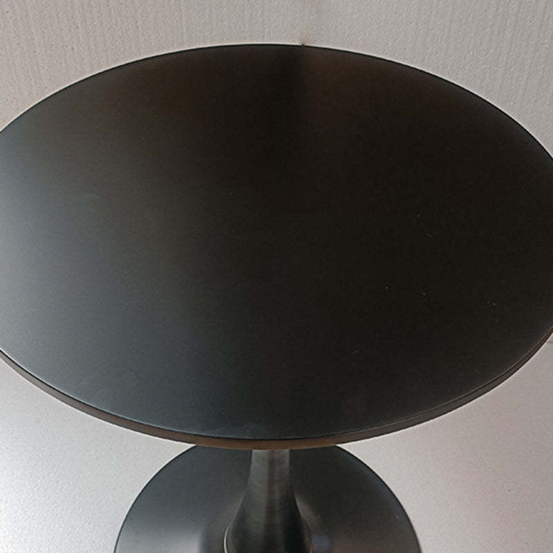 Minimalist Round Steel Base Coffee Table