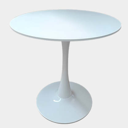 Minimalist Round Steel Base Coffee Table