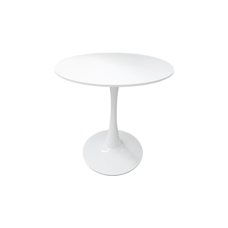 Minimalist Round Steel Base Coffee Table