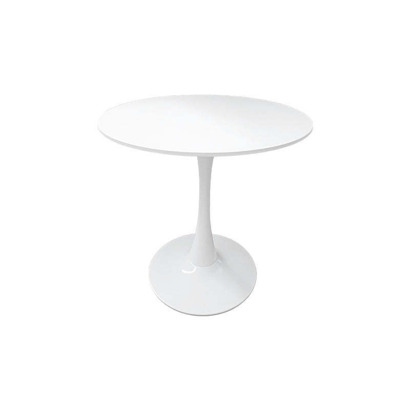 Minimalist Round Steel Base Coffee Table