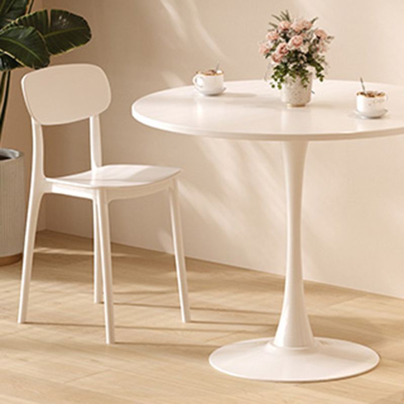 Minimalist Round Iron Dining Table