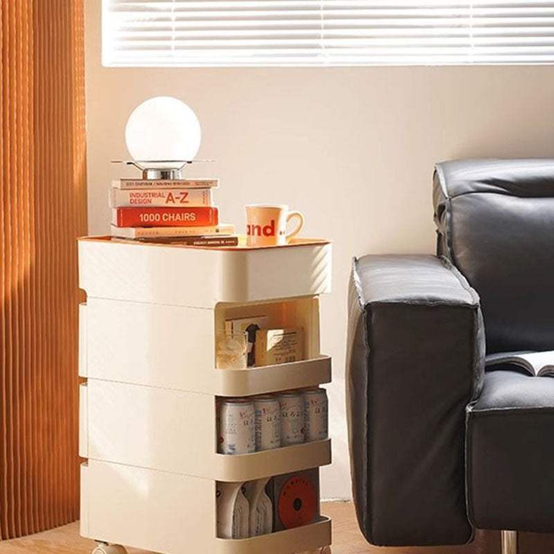 Minimalist Steel 2/3-Drawer Side Table — 2 / B