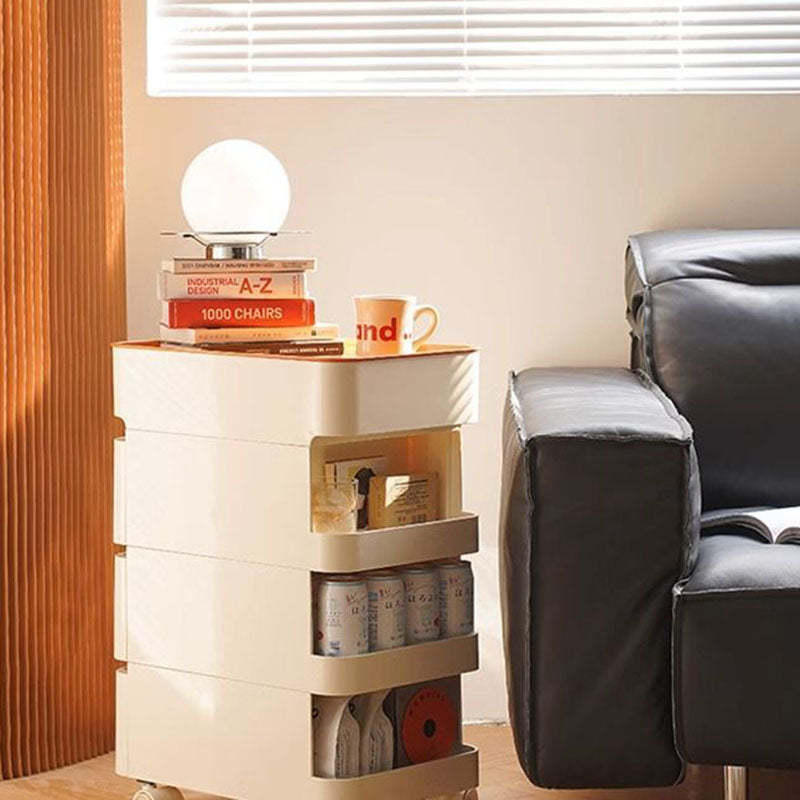 Minimalist Steel 2/3-Drawer Side Table — 2 / B