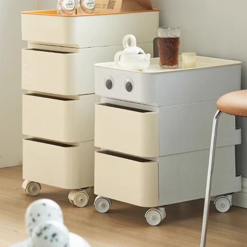 Minimalist Steel 2/3-Drawer Side Table — 3 / B