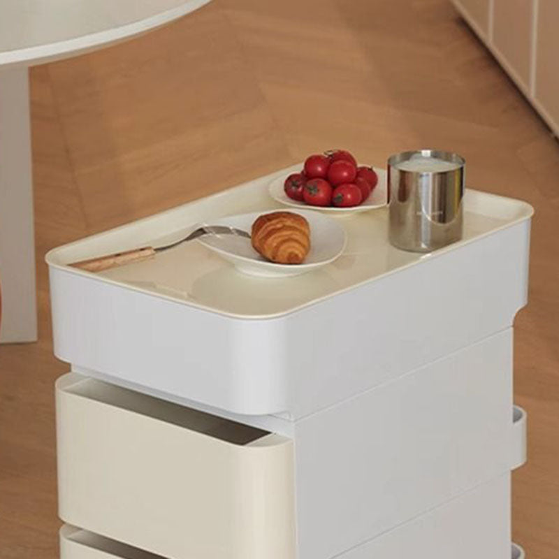 Minimalist Steel 2/3-Drawer Side Table