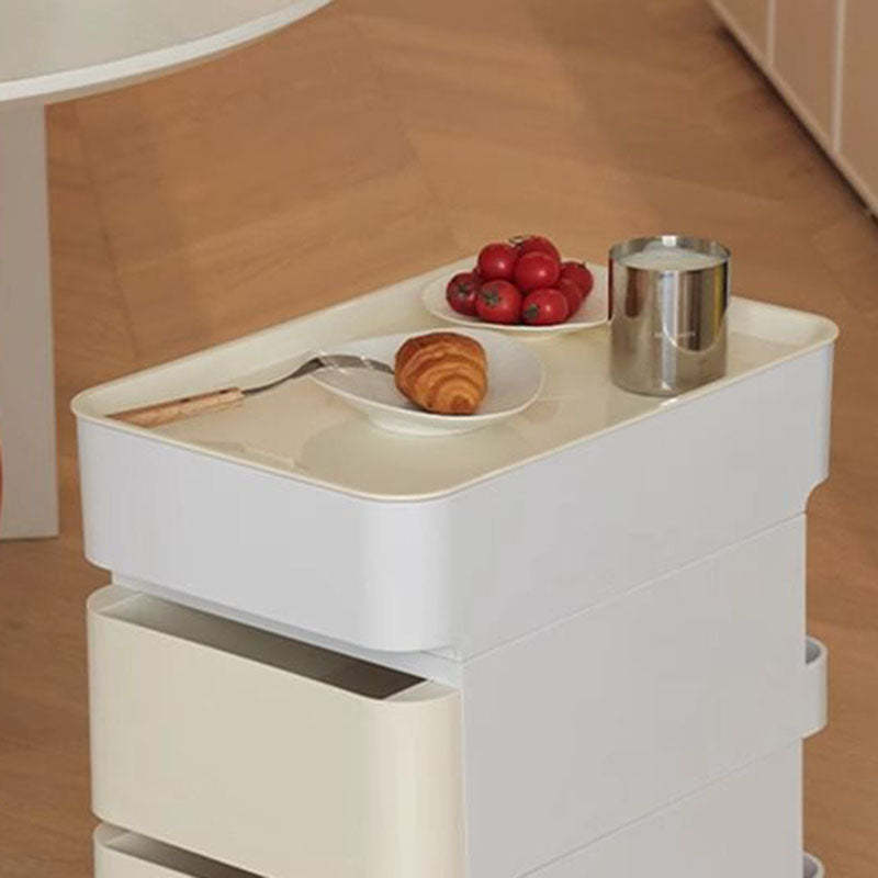 Minimalist Steel 2/3-Drawer Side Table