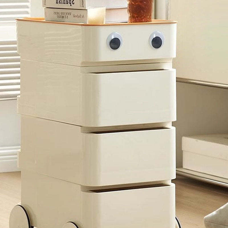 Minimalist Steel 2/3-Drawer Side Table